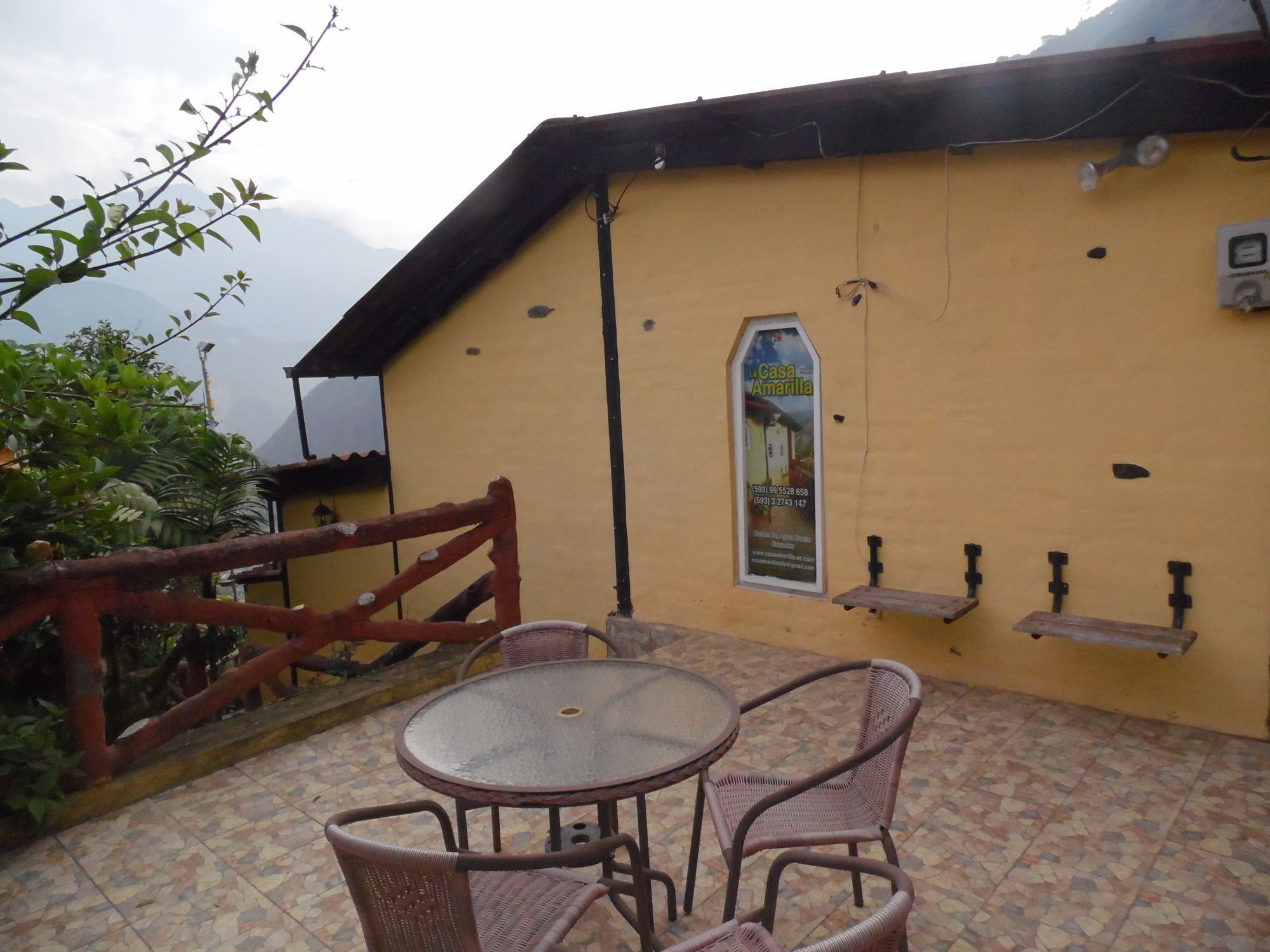 Hotel La Casa Amarilla Baños Exterior foto
